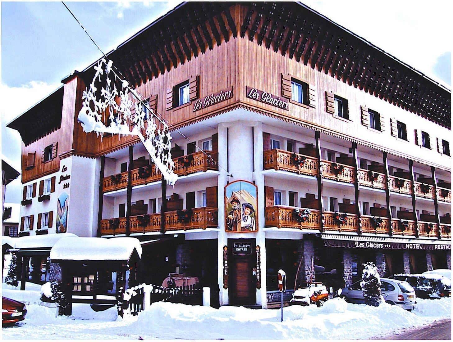 Hotel Les Glaciers Самоен Экстерьер фото