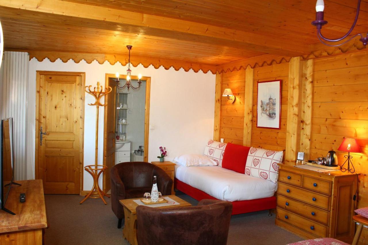 Hotel Les Glaciers Самоен Экстерьер фото