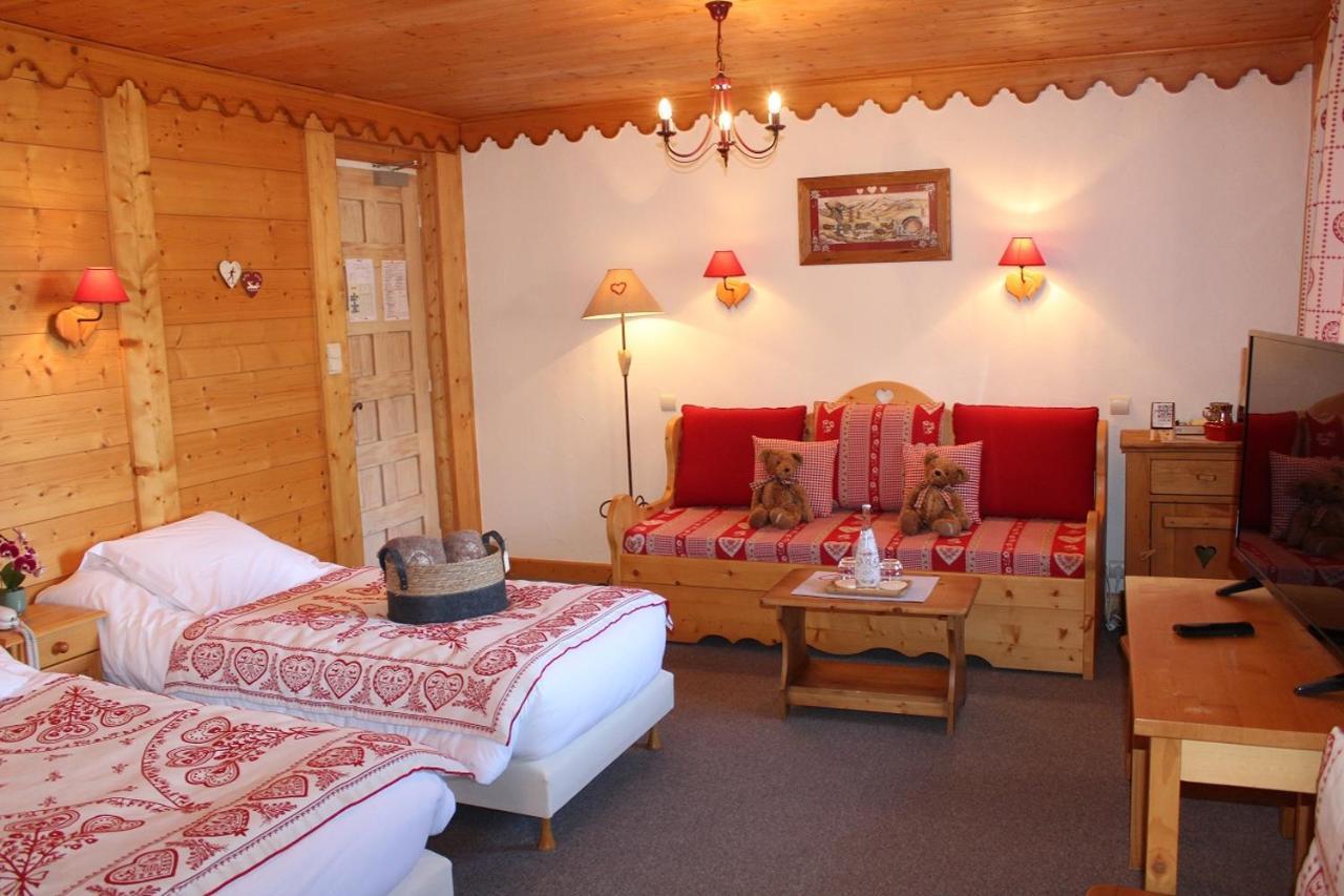 Hotel Les Glaciers Самоен Экстерьер фото