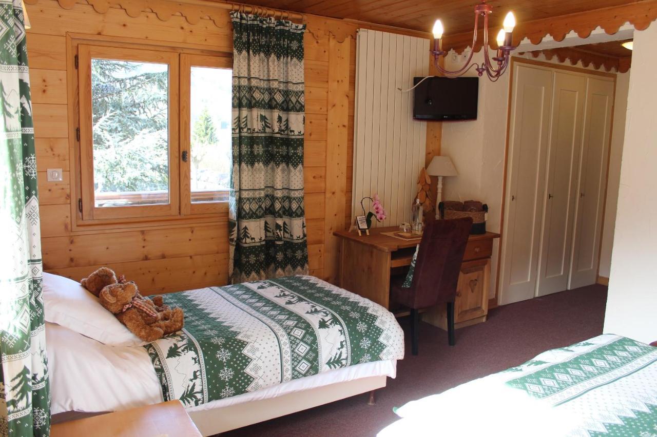 Hotel Les Glaciers Самоен Экстерьер фото